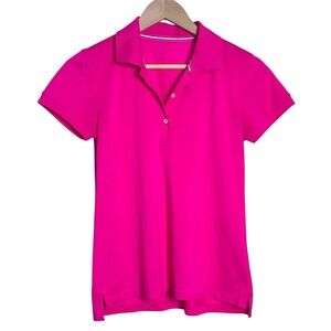 Tory Burch Sport Hot Pink Polo Shirt